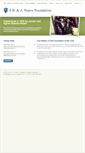 Mobile Screenshot of abjnoyesfoundation.com